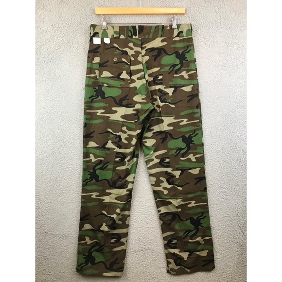 Vintage Green army Camo Tactical Cargo pant size L - Picture 2 of 7